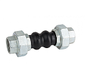 Компенсатор муфтовый GENEBRE 2830 05 DN020 PN10, корпус-EPDM, Tmax=105°C, ВР/ВР Компенсатор муфтовый GENEBRE 2830 05 DN020 PN10, корпус-EPDM, Tmax=105°C, ВР/ВР
