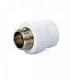 Муфта PPR комбин. НР 20 х 1/2" (Lammin) 150/30 Муфта PPR комбин. НР 20 х 1/2" (Lammin) 150/30