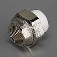 Муфта разъемная с внутренней резьбой никелированная d20*1/2" Муфта разъемная с внутренней резьбой никелированная d20*1/2"