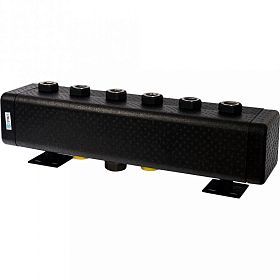 STOUT Стальной распределительный коллектор 5 отопительных контуров. В теплоизоляции DN 32