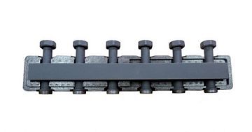 STOUT Стальной распределительный коллектор 2(3) отопительных контура. В теплоизоляции DN 25