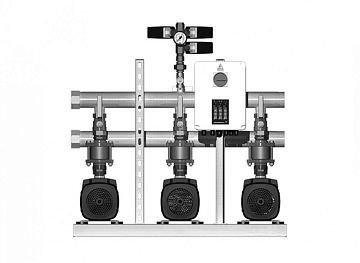 Установка повышения давления Hydro Multi-S 3 CM 10-4 (3x400), Grundfos