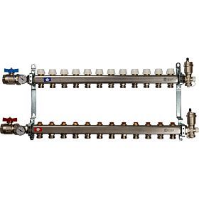 STOUT Коллектор из нержавеющей стали в сборе без расходомеров 12 вых.
